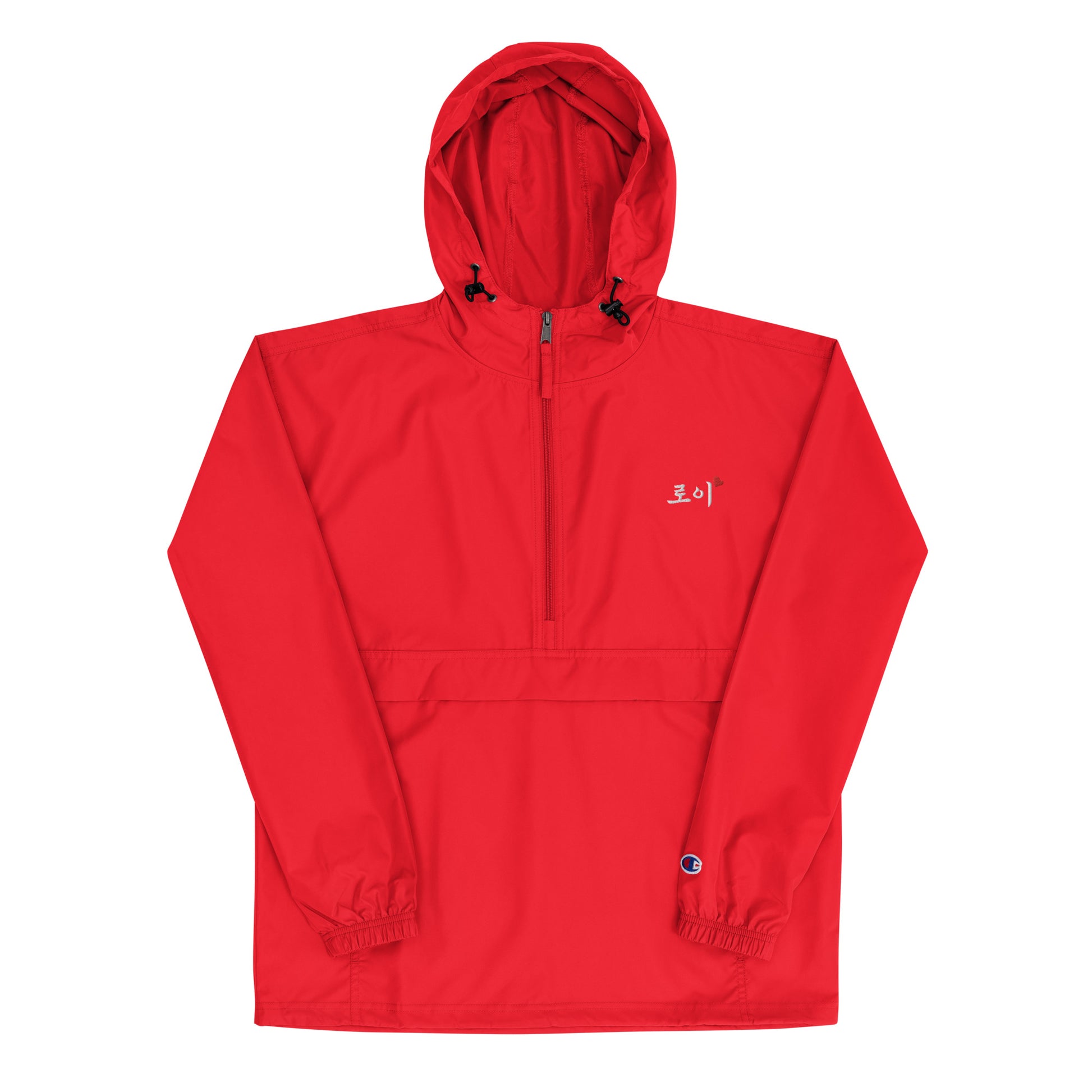 Roy in Korean Kpop Merch Champion Embroidery Unisex Anorak Jacket - kpophow