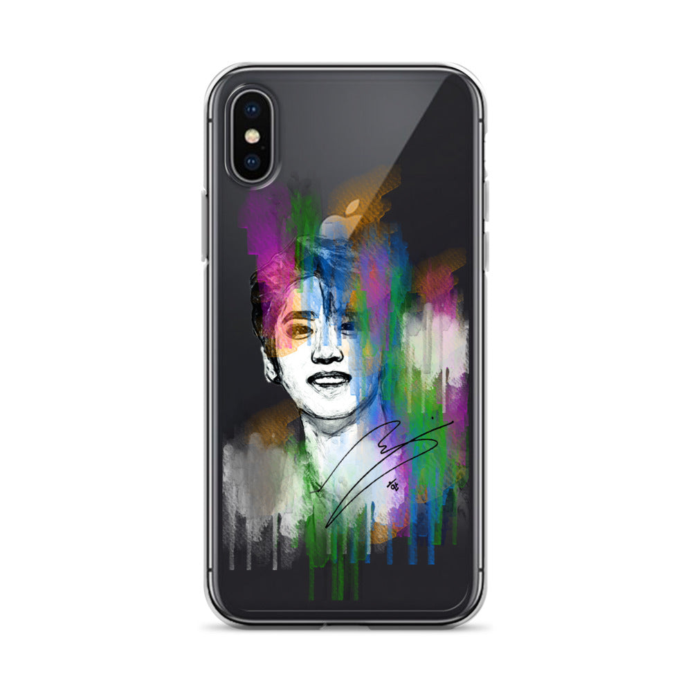 Stray Kids Han, Han Ji-sung Waterpaint Portrait iPhone Case