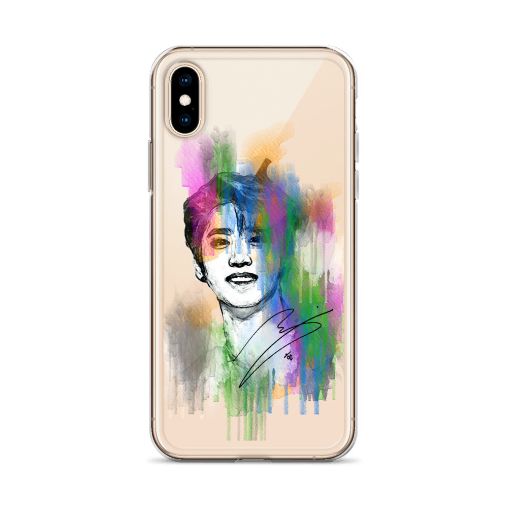 Stray Kids Han, Han Ji-sung Waterpaint Portrait iPhone Case