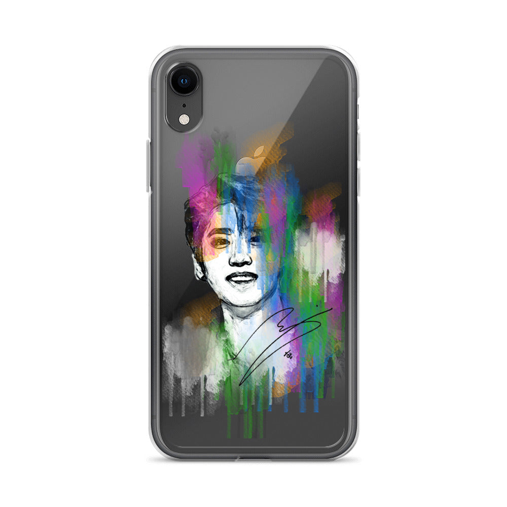 Stray Kids Han, Han Ji-sung Waterpaint Portrait iPhone Case