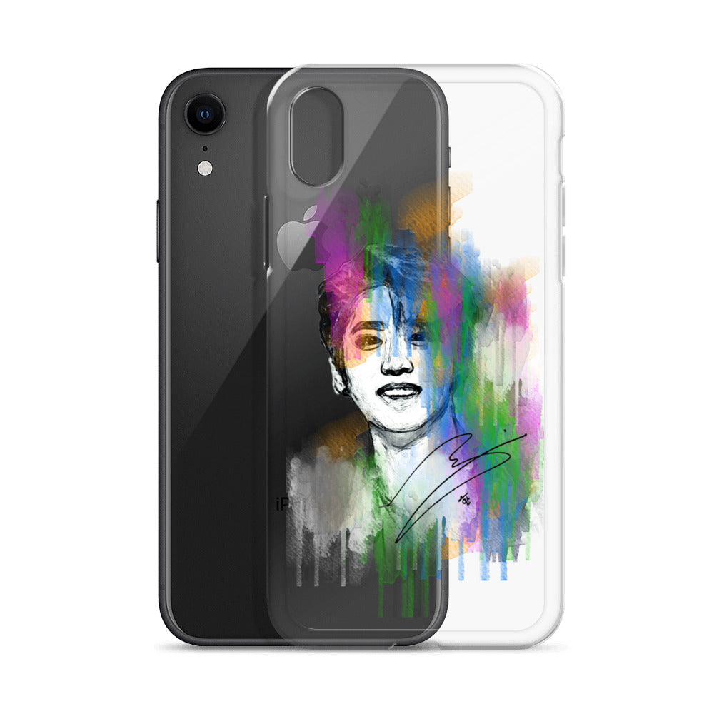 Stray Kids Han, Han Ji-sung Waterpaint Portrait iPhone Case