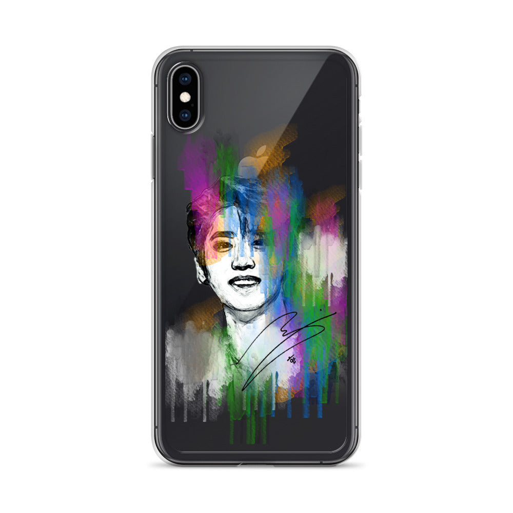Stray Kids Han, Han Ji-sung Waterpaint Portrait iPhone Case