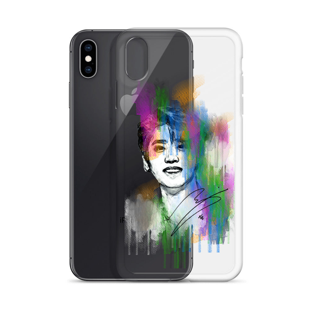 Stray Kids Han, Han Ji-sung Waterpaint Portrait iPhone Case
