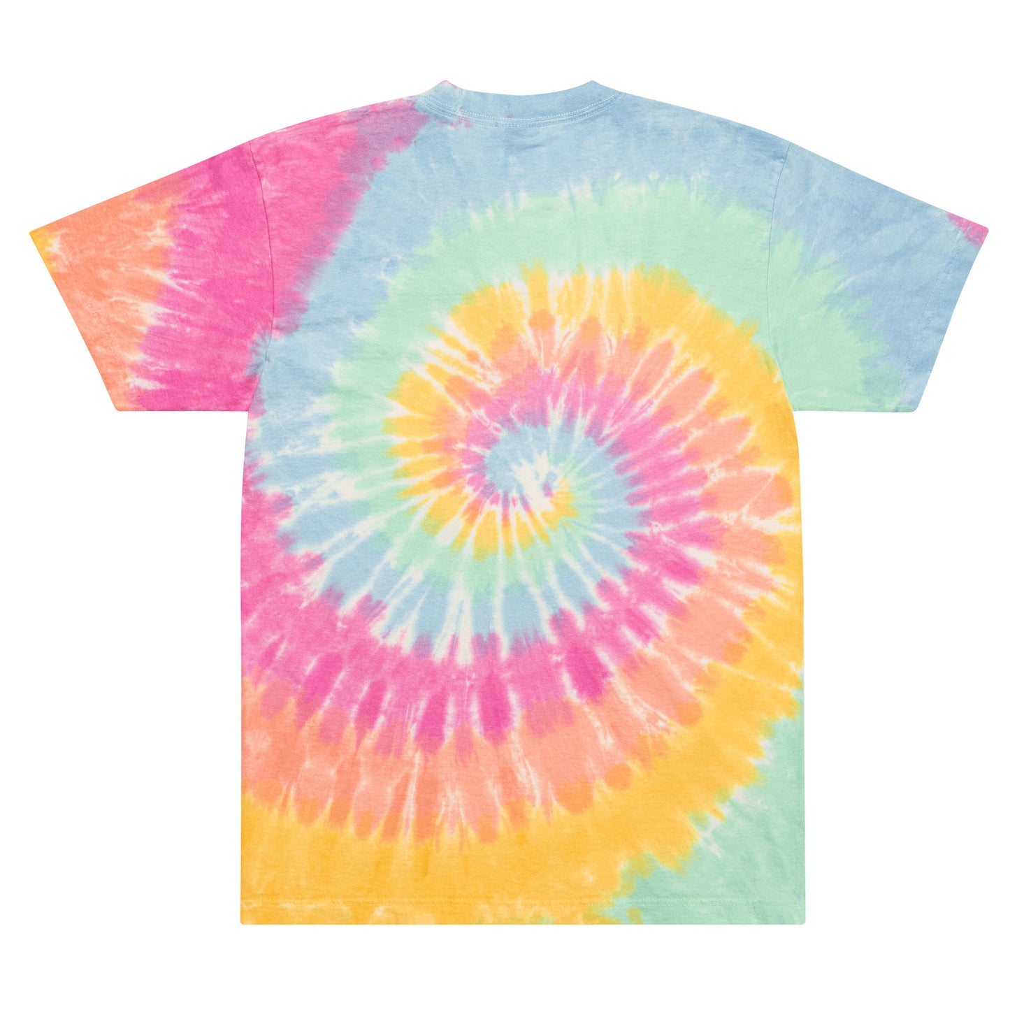 Sharon in Korean Kpop Shaka Wear Embroidery Tie-Dye Unisex T-Shirt - kpophow