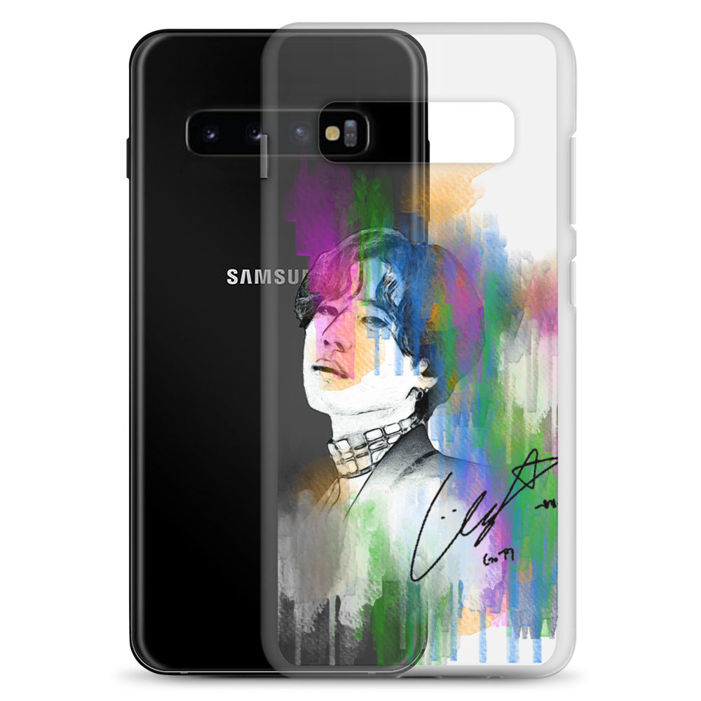 GOT7 Yugyeom, Kim Yu-gyeom Waterpaint portrait Samsung Case