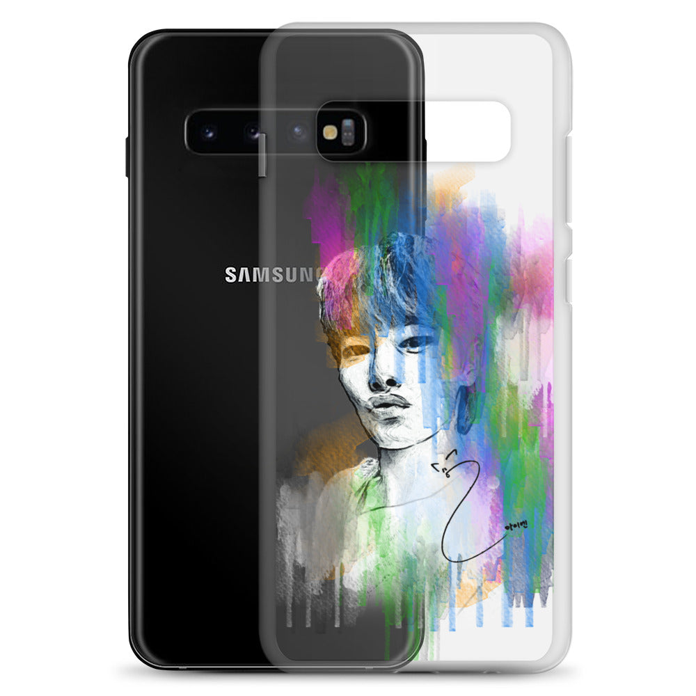 Stray Kids I.N, Yang Jeong-in Waterpaint portrait Samsung Case