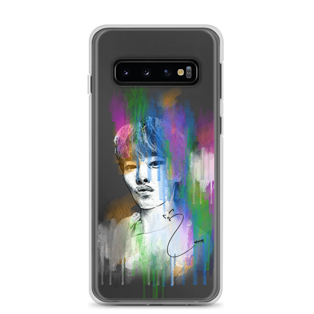 Stray Kids I.N, Yang Jeong-in Waterpaint portrait Samsung Case