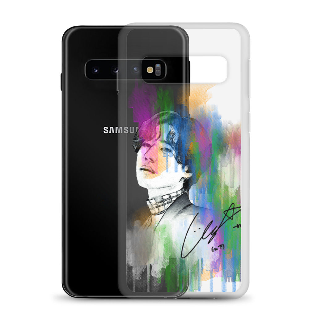 GOT7 Yugyeom, Kim Yu-gyeom Waterpaint portrait Samsung Case