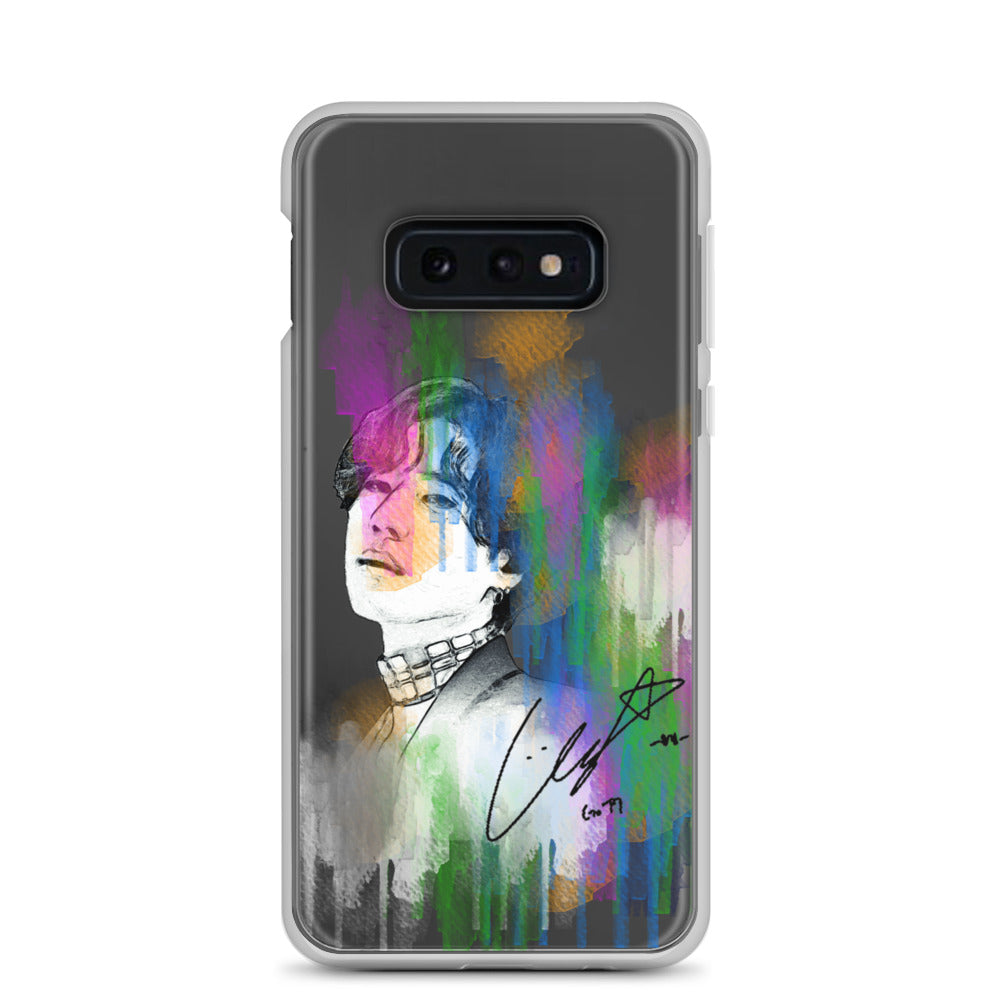 GOT7 Yugyeom, Kim Yu-gyeom Waterpaint portrait Samsung Case