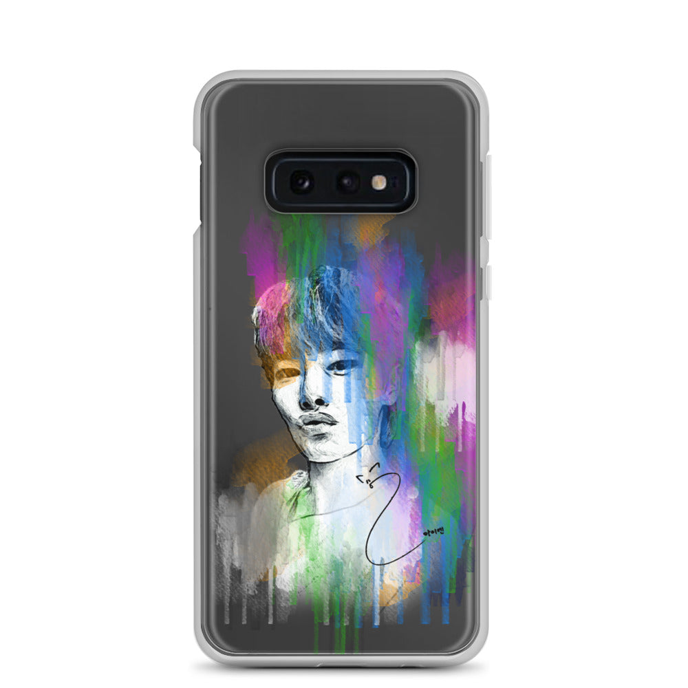Stray Kids I.N, Yang Jeong-in Waterpaint portrait Samsung Case