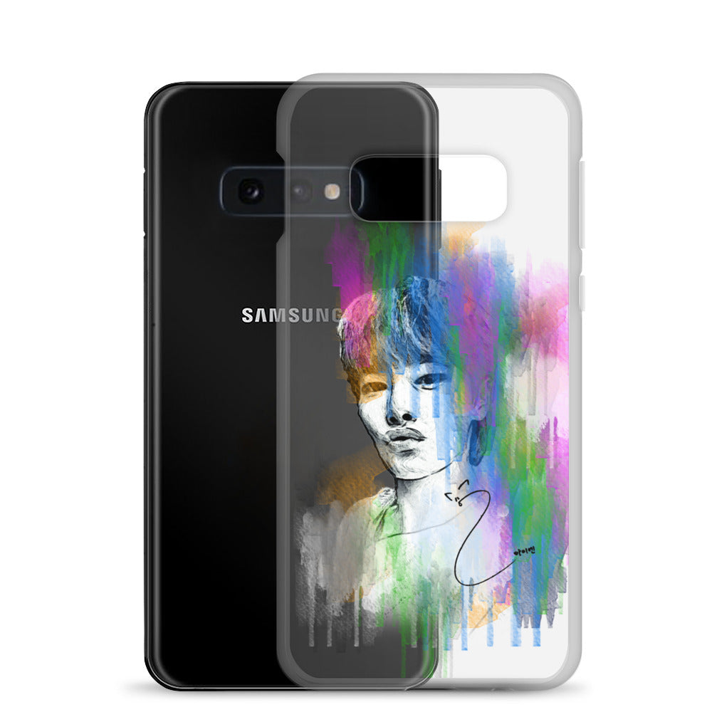 Stray Kids I.N, Yang Jeong-in Waterpaint portrait Samsung Case