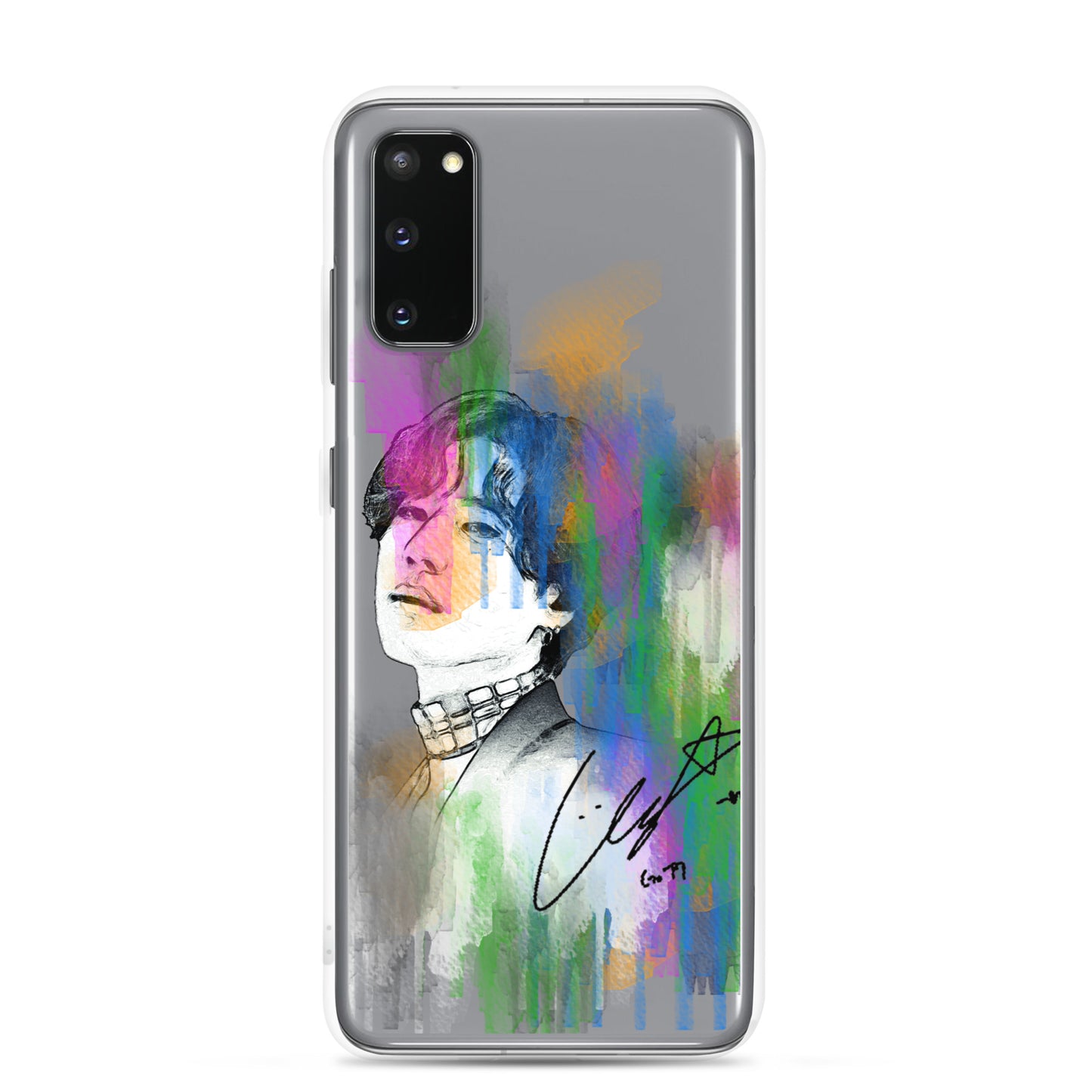 GOT7 Yugyeom, Kim Yu-gyeom Waterpaint portrait Samsung Case