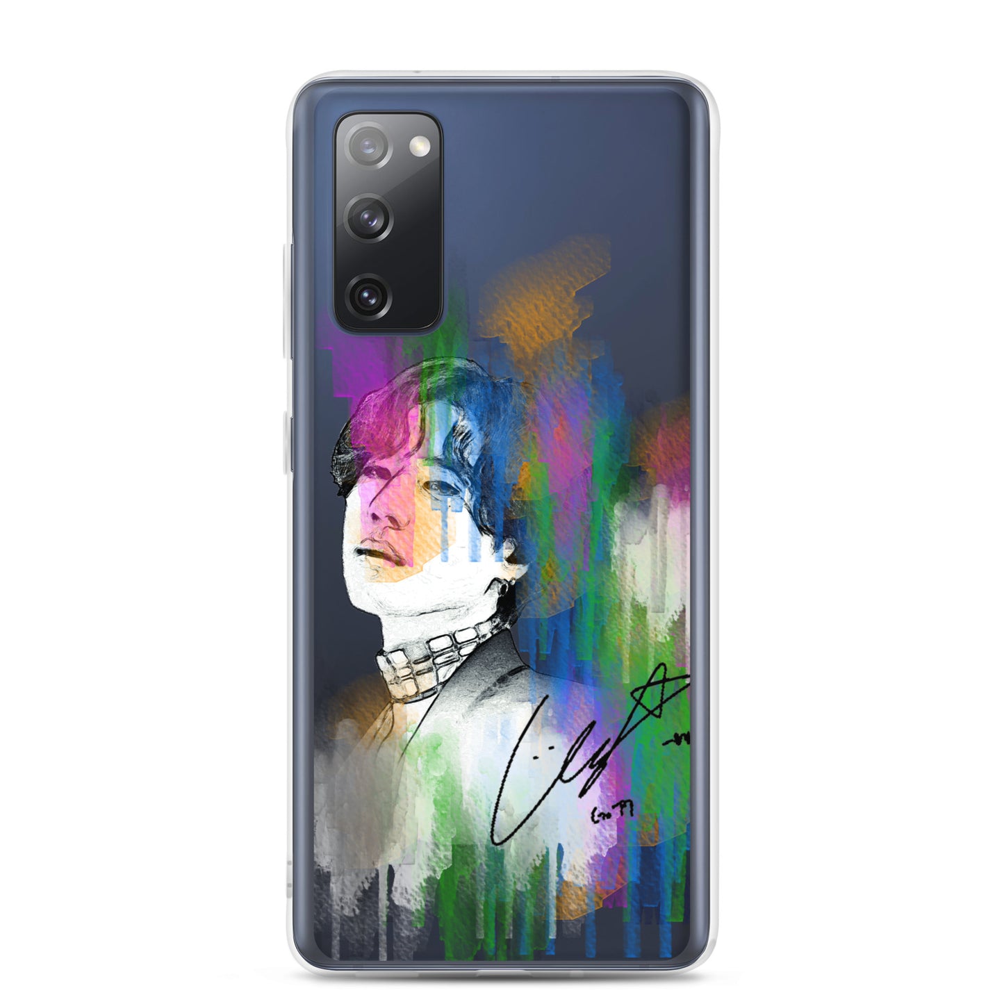 GOT7 Yugyeom, Kim Yu-gyeom Waterpaint portrait Samsung Case