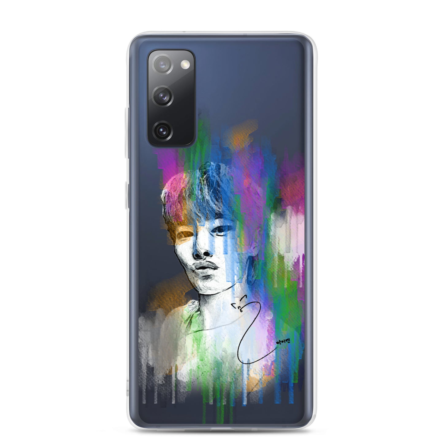 Stray Kids I.N, Yang Jeong-in Waterpaint portrait Samsung Case