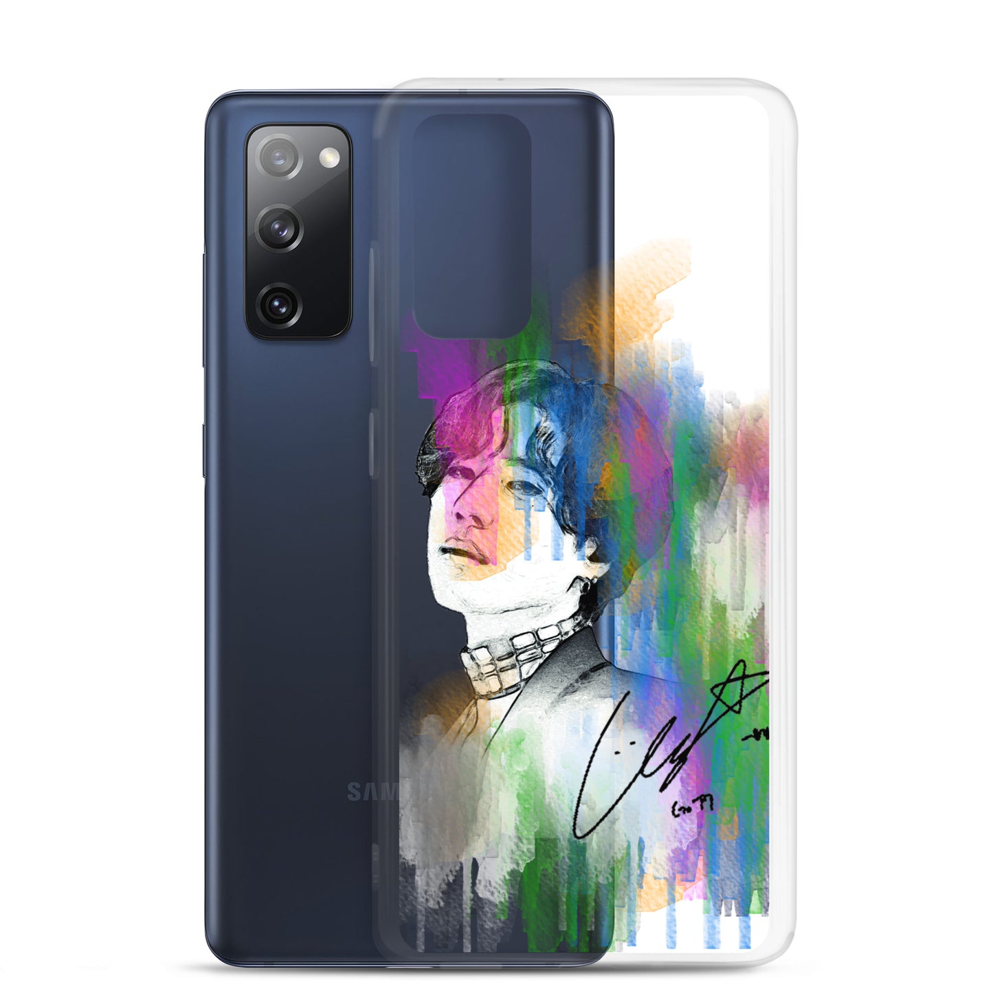GOT7 Yugyeom, Kim Yu-gyeom Waterpaint portrait Samsung Case
