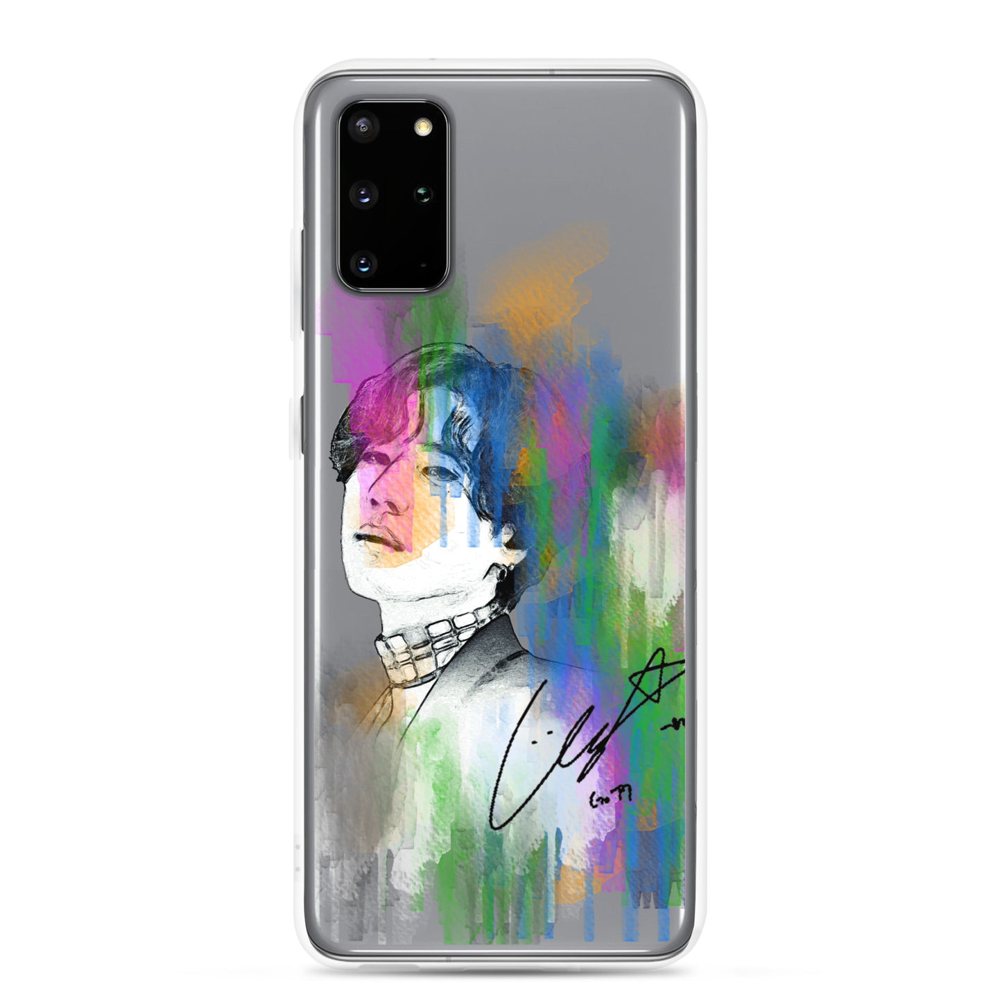 GOT7 Yugyeom, Kim Yu-gyeom Waterpaint portrait Samsung Case