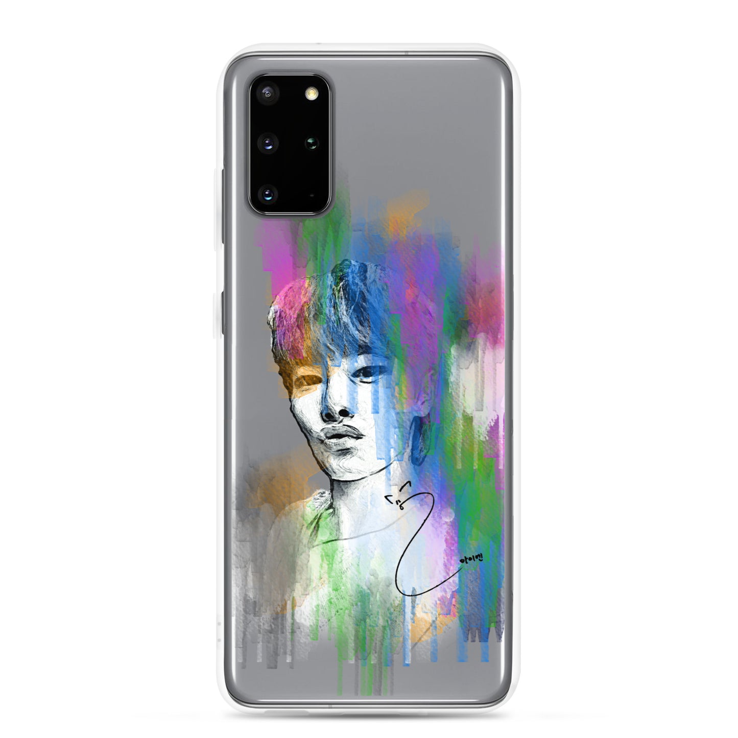 Stray Kids I.N, Yang Jeong-in Waterpaint portrait Samsung Case