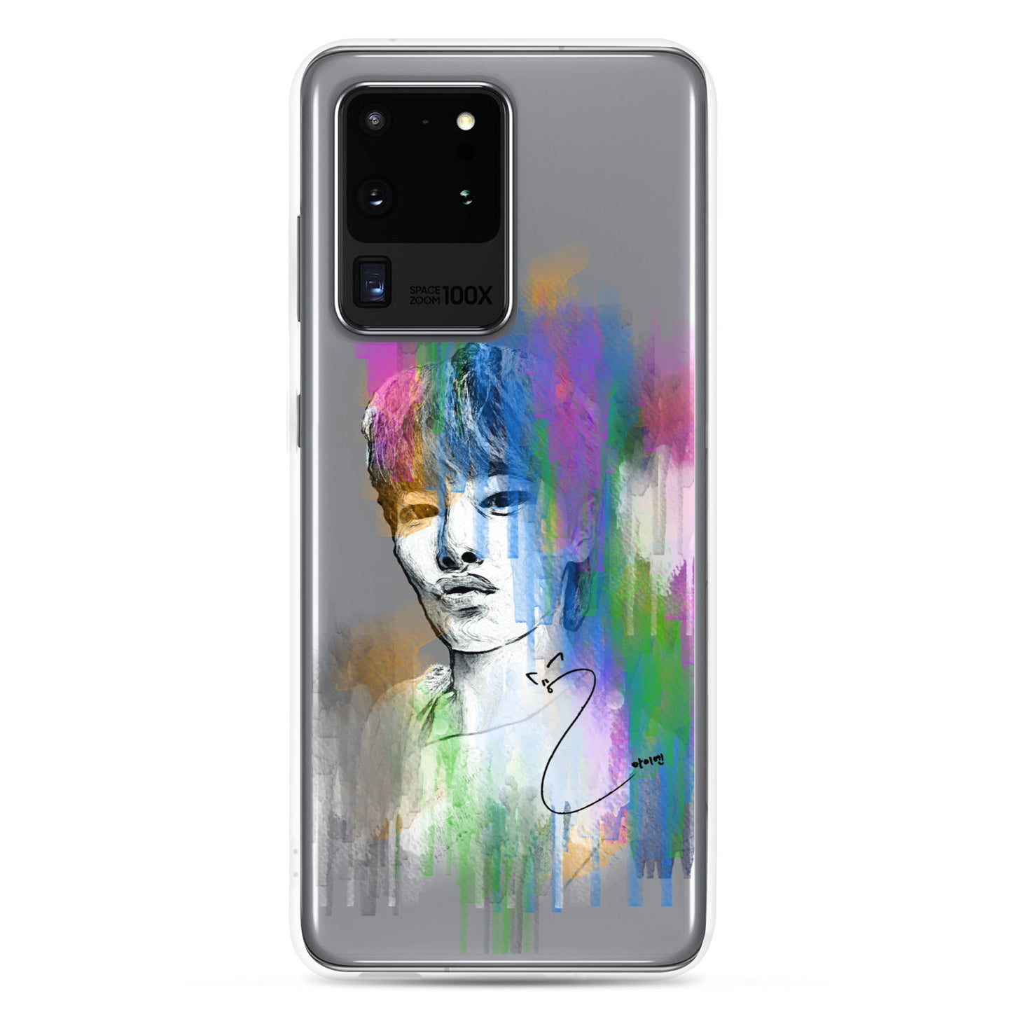 Stray Kids I.N, Yang Jeong-in Waterpaint portrait Samsung Case