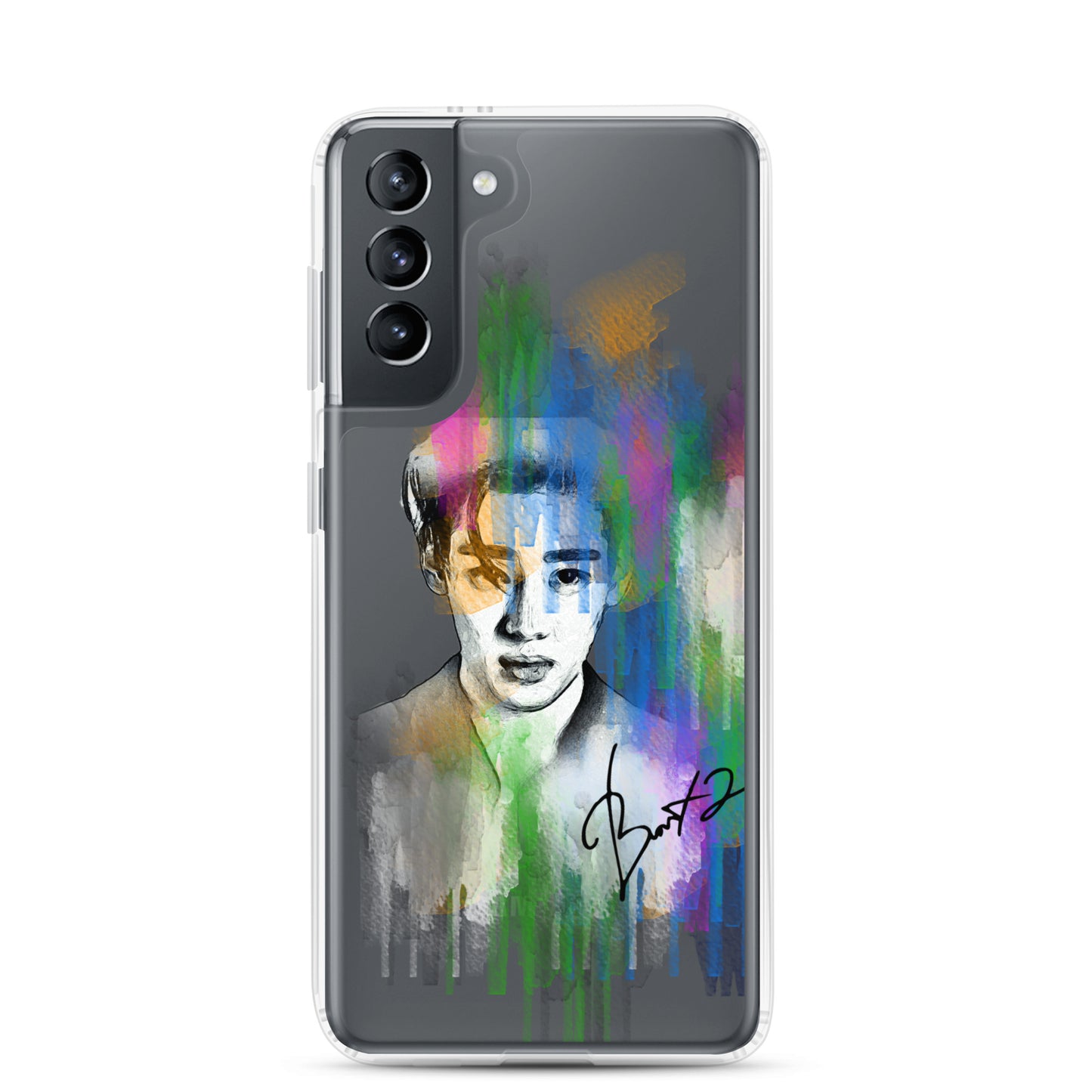 GOT7 BamBam, Kunpimook Bhuwakul Waterpaint portrait Samsung Case