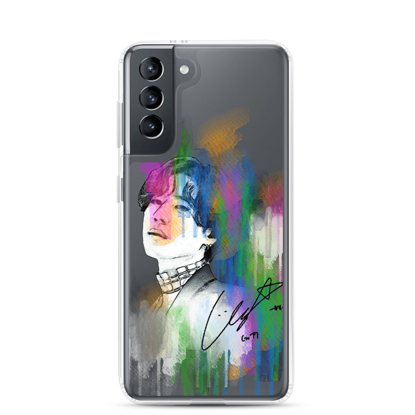 GOT7 Yugyeom, Kim Yu-gyeom Waterpaint portrait Samsung Case