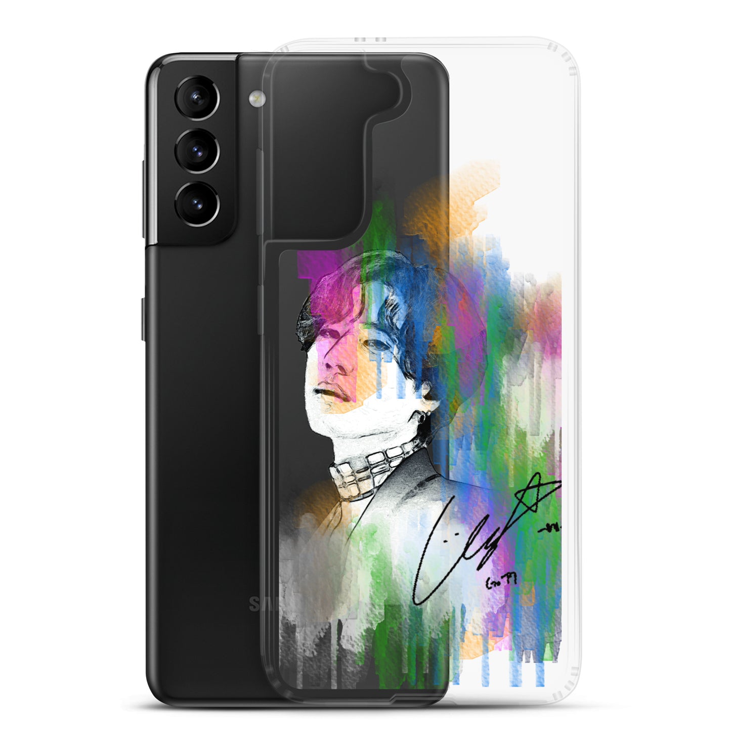 GOT7 Yugyeom, Kim Yu-gyeom Waterpaint portrait Samsung Case