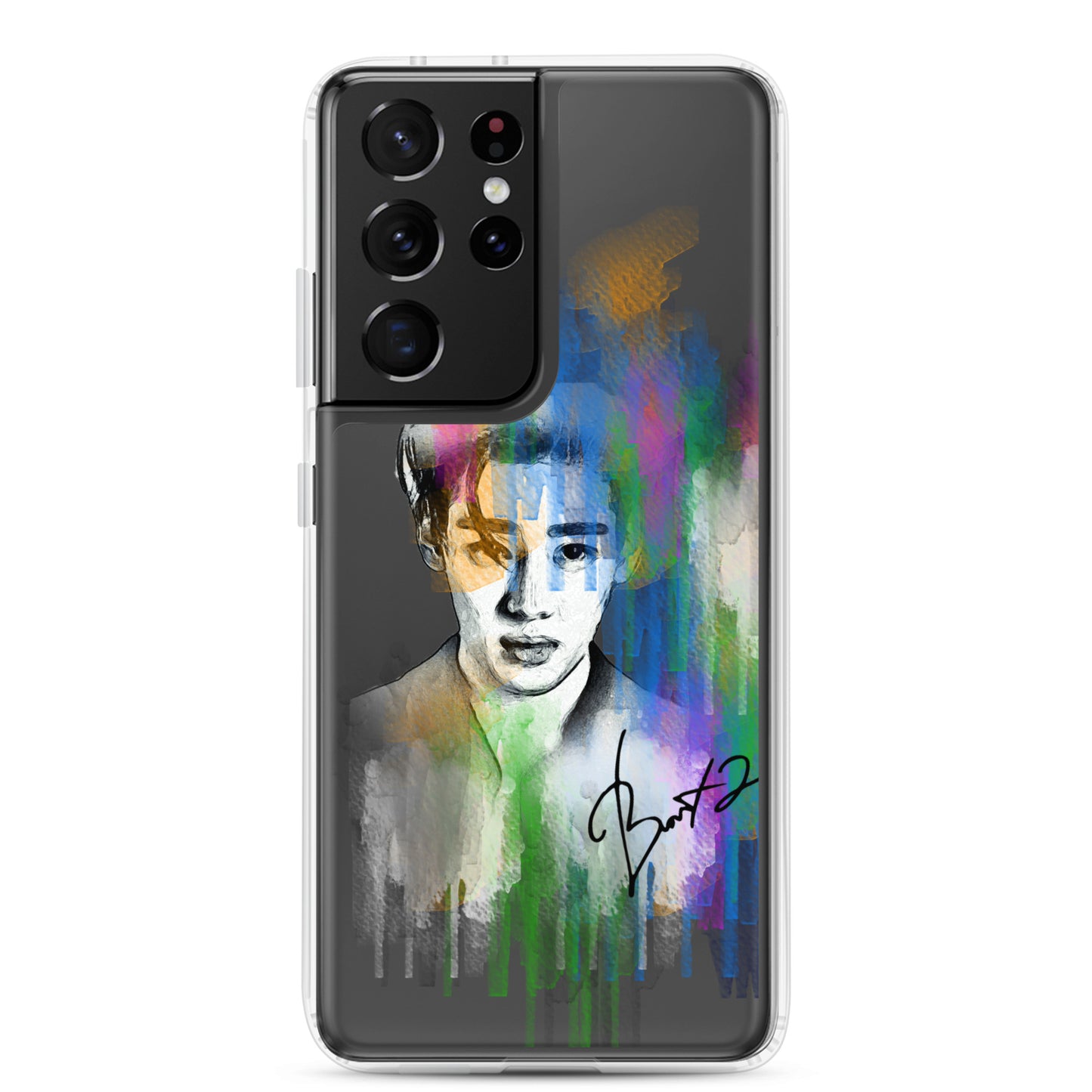 GOT7 BamBam, Kunpimook Bhuwakul Waterpaint portrait Samsung Case