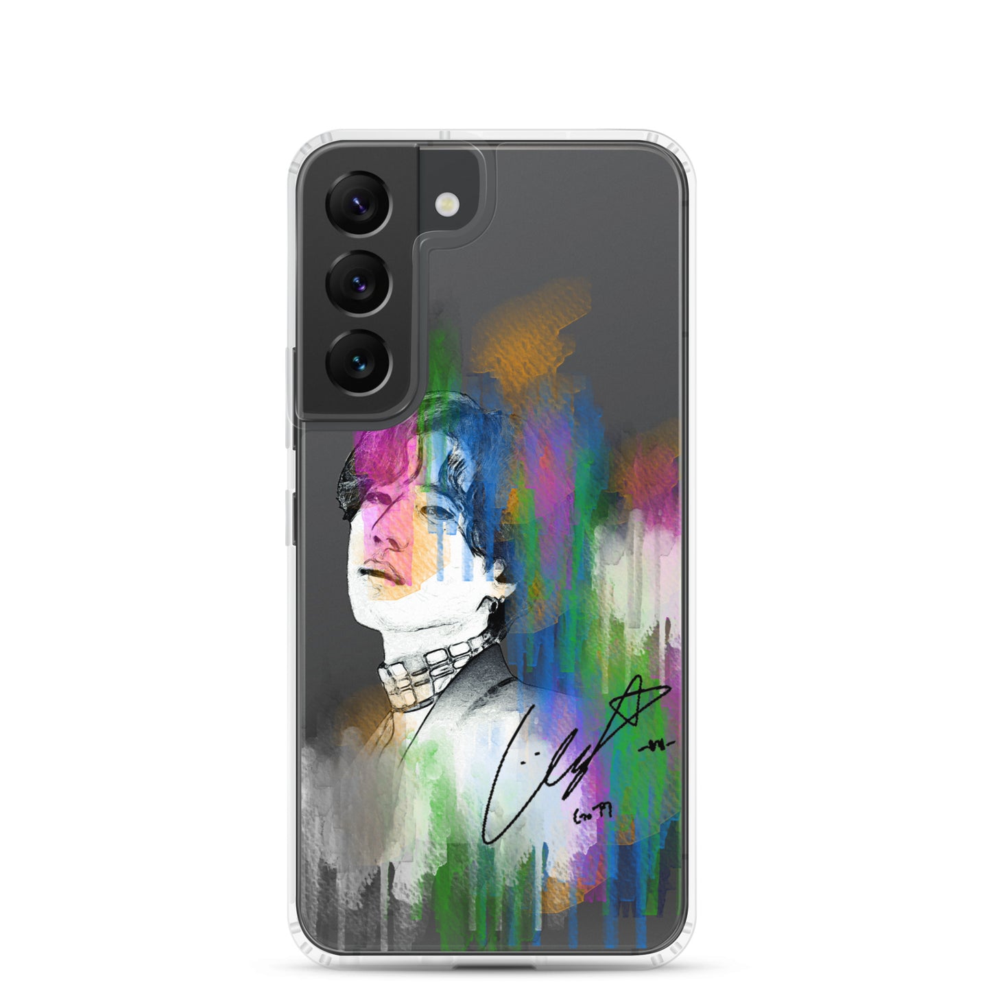 GOT7 Yugyeom, Kim Yu-gyeom Waterpaint portrait Samsung Case