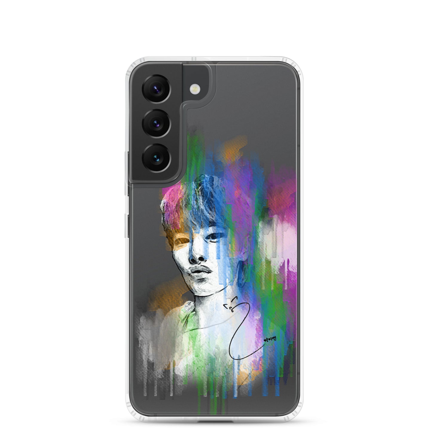 Stray Kids I.N, Yang Jeong-in Waterpaint portrait Samsung Case