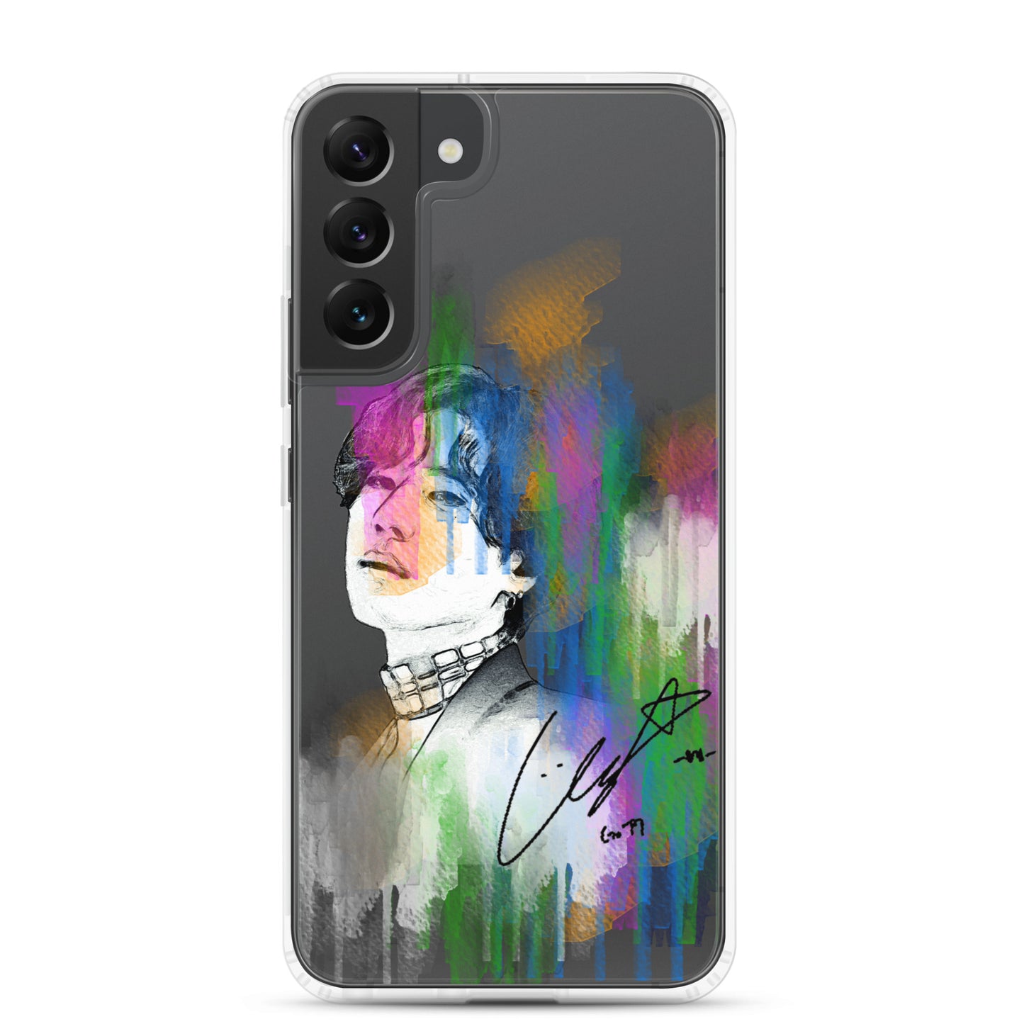 GOT7 Yugyeom, Kim Yu-gyeom Waterpaint portrait Samsung Case