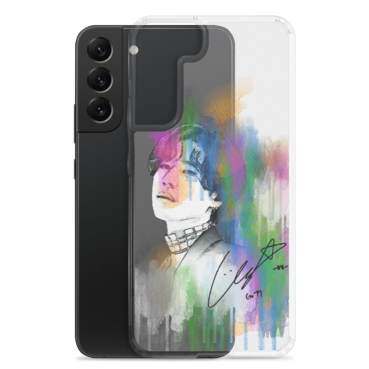 GOT7 Yugyeom, Kim Yu-gyeom Waterpaint portrait Samsung Case