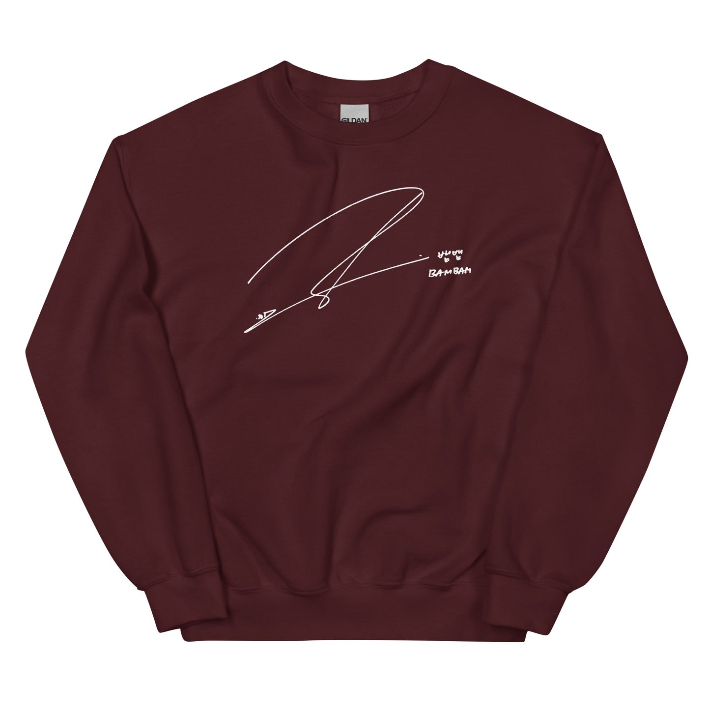 GOT7 BamBam, Kunpimook Bhuwakul Autograph Unisex Sweatshirt