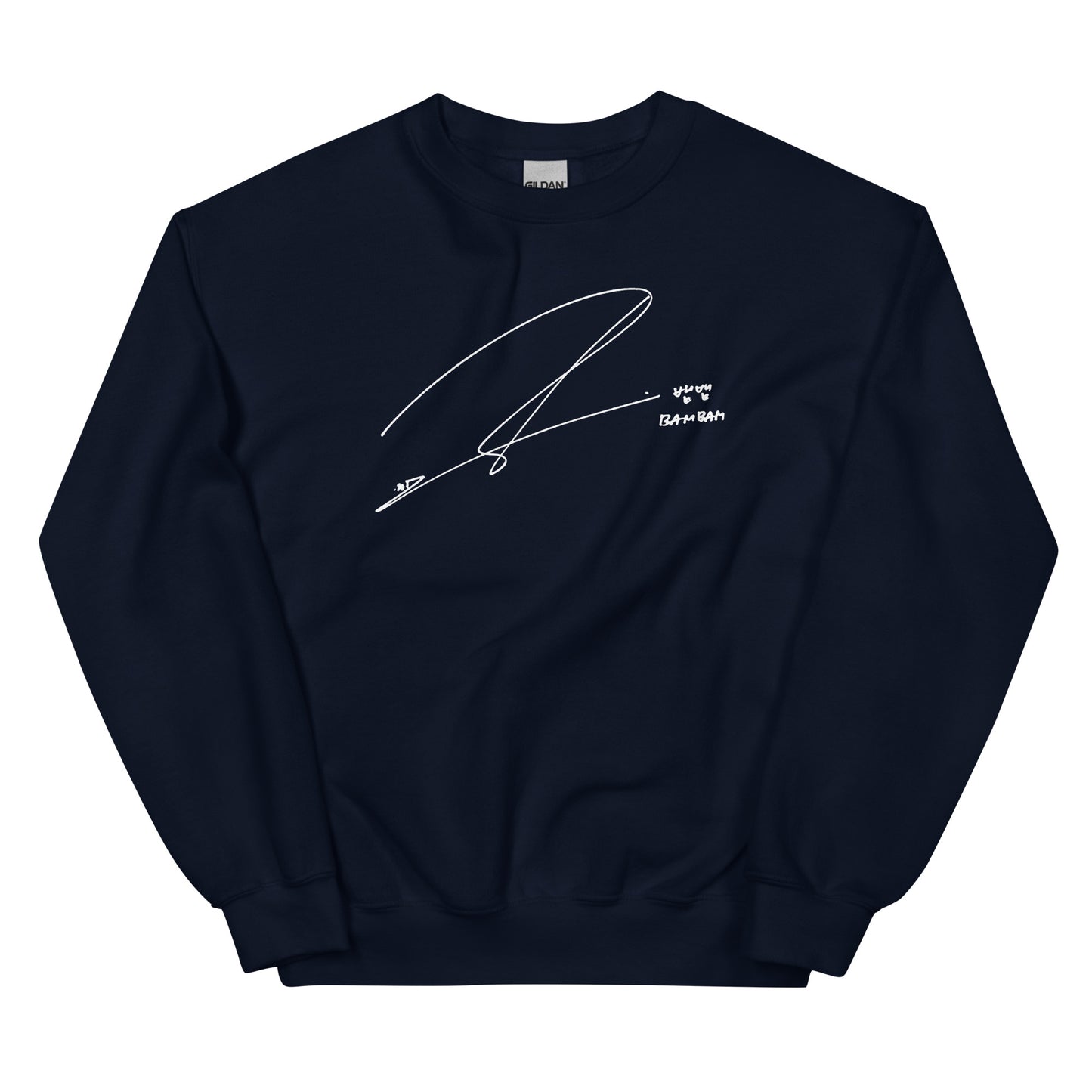 GOT7 BamBam, Kunpimook Bhuwakul Autograph Unisex Sweatshirt