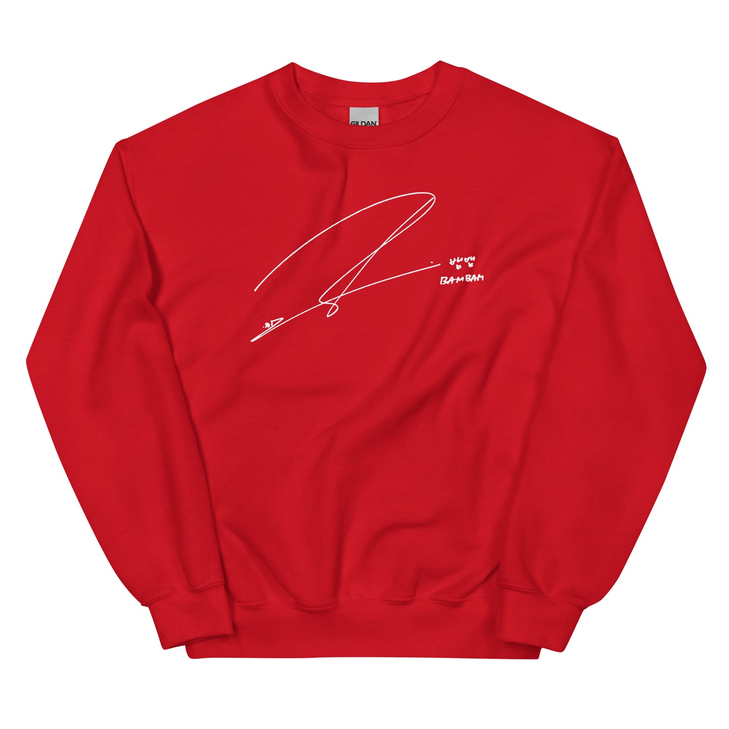 GOT7 BamBam, Kunpimook Bhuwakul Autograph Unisex Sweatshirt