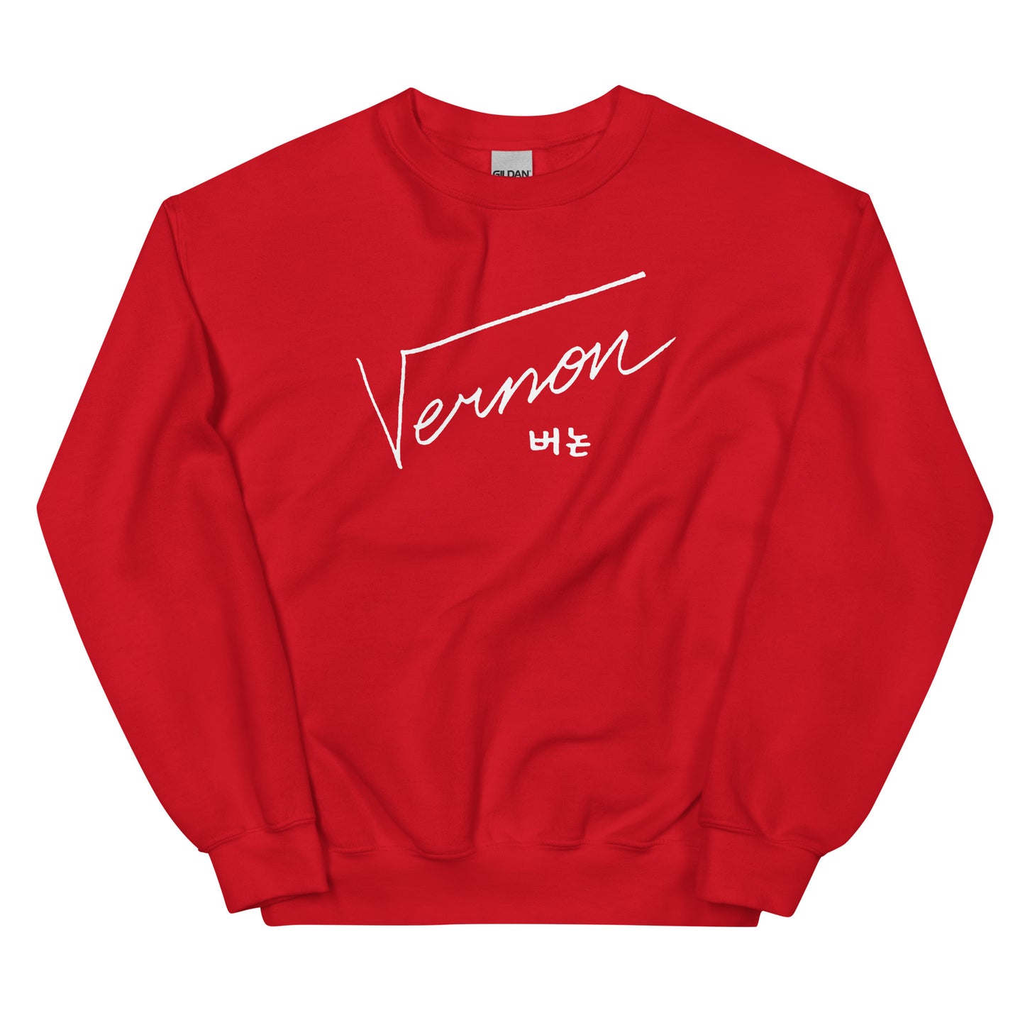 SEVENTEEN Vernon, Hansol Vernon Chwe Autograph Unisex Sweatshirt