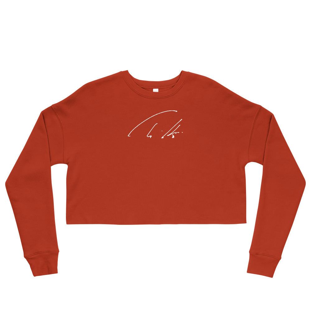 SEVENTEEN Jun, Wen Junhui Autograph Women's Cropped Sweatshirt